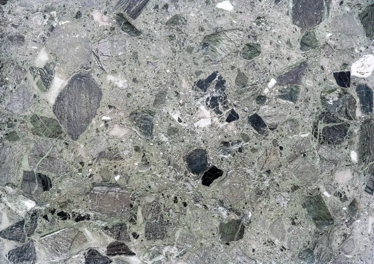 Quartz slab texture